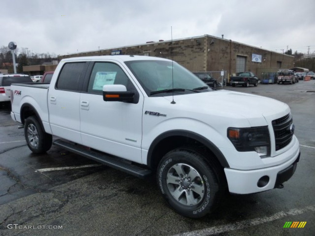 2013 F150 FX4 SuperCrew 4x4 - Oxford White / Black photo #1