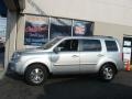 2011 Alabaster Silver Metallic Honda Pilot EX-L 4WD  photo #3