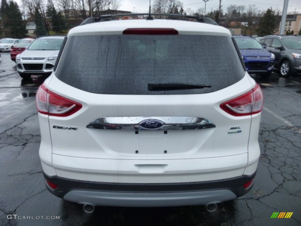 2013 Escape SEL 2.0L EcoBoost 4WD - White Platinum Metallic Tri-Coat / Charcoal Black photo #3