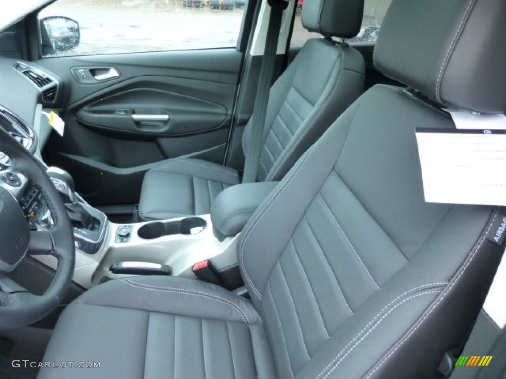 2013 Escape SEL 2.0L EcoBoost 4WD - White Platinum Metallic Tri-Coat / Charcoal Black photo #8