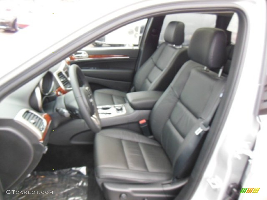 2013 Grand Cherokee Limited 4x4 - Bright Silver Metallic / Black photo #11