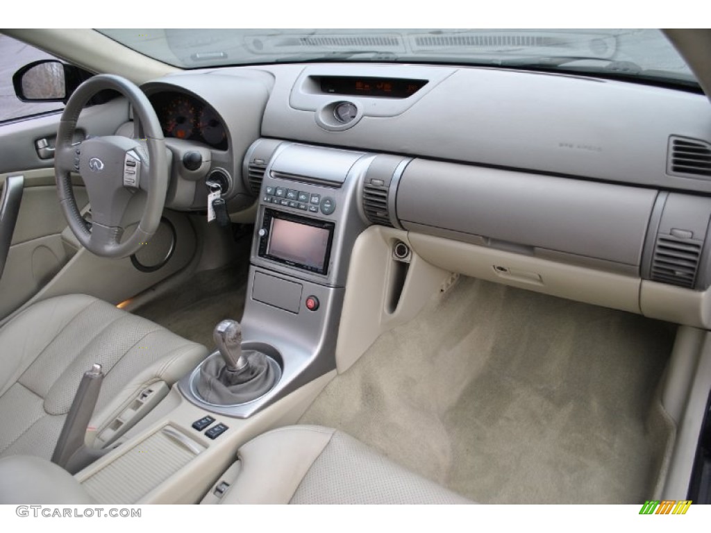 2004 Infiniti G 35 Coupe Willow Dashboard Photo #74963976