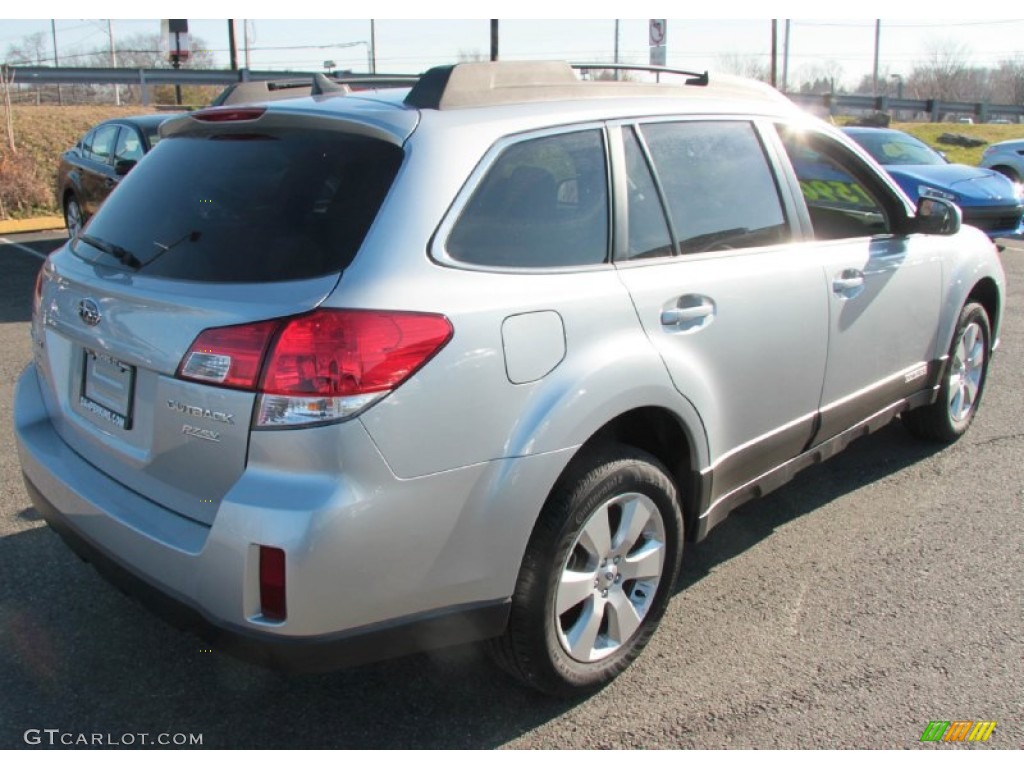 2012 Outback 2.5i Limited - Ice Silver Metallic / Off Black photo #6