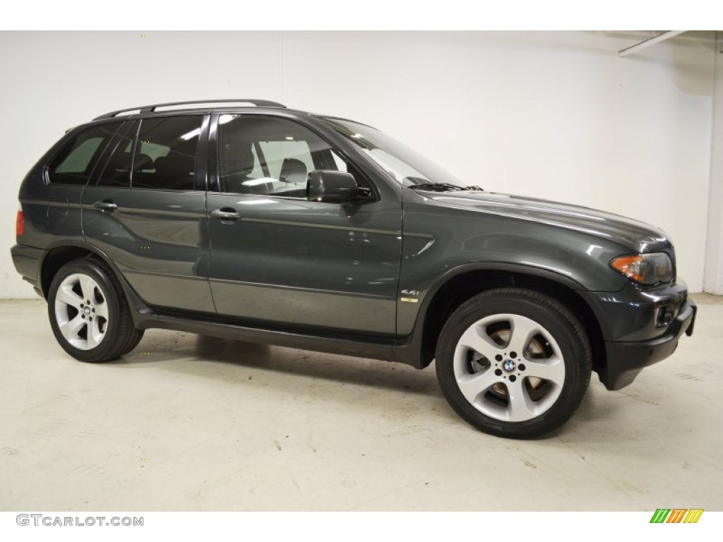 Highland Green Metallic 2006 BMW X5 4.4i Exterior Photo #74964890