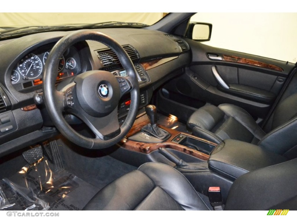 Black Interior 2006 BMW X5 4.4i Photo #74964979