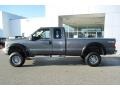 2002 Dark Shadow Grey Metallic Ford F250 Super Duty XLT SuperCab 4x4  photo #12