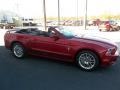 2013 Red Candy Metallic Ford Mustang V6 Premium Convertible  photo #21