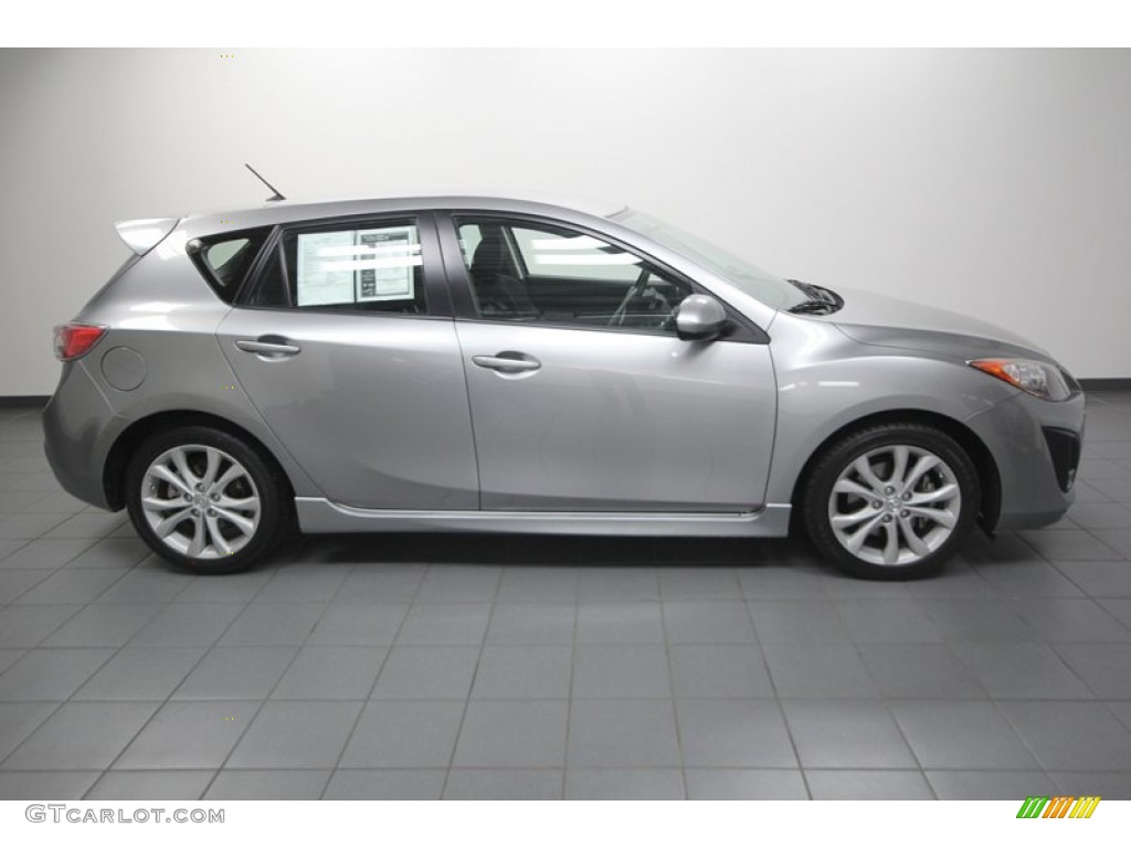 Liquid Silver Metallic 2010 Mazda MAZDA3 s Sport 5 Door Exterior Photo #74966983