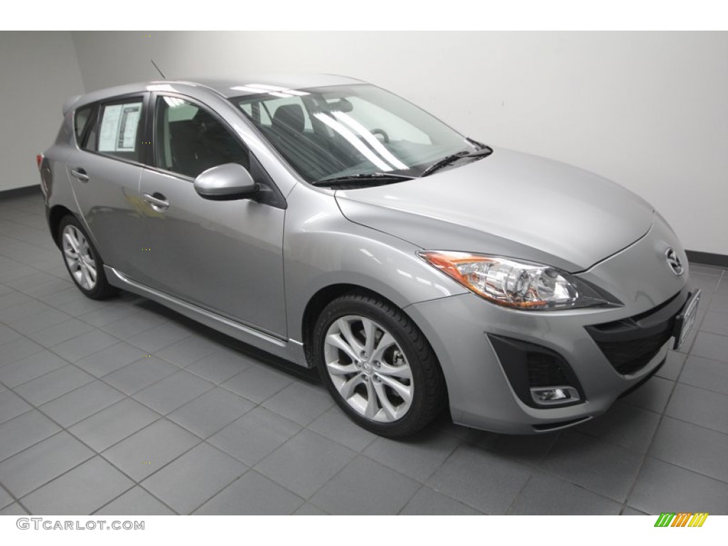Liquid Silver Metallic 2010 Mazda MAZDA3 s Sport 5 Door Exterior Photo #74966998