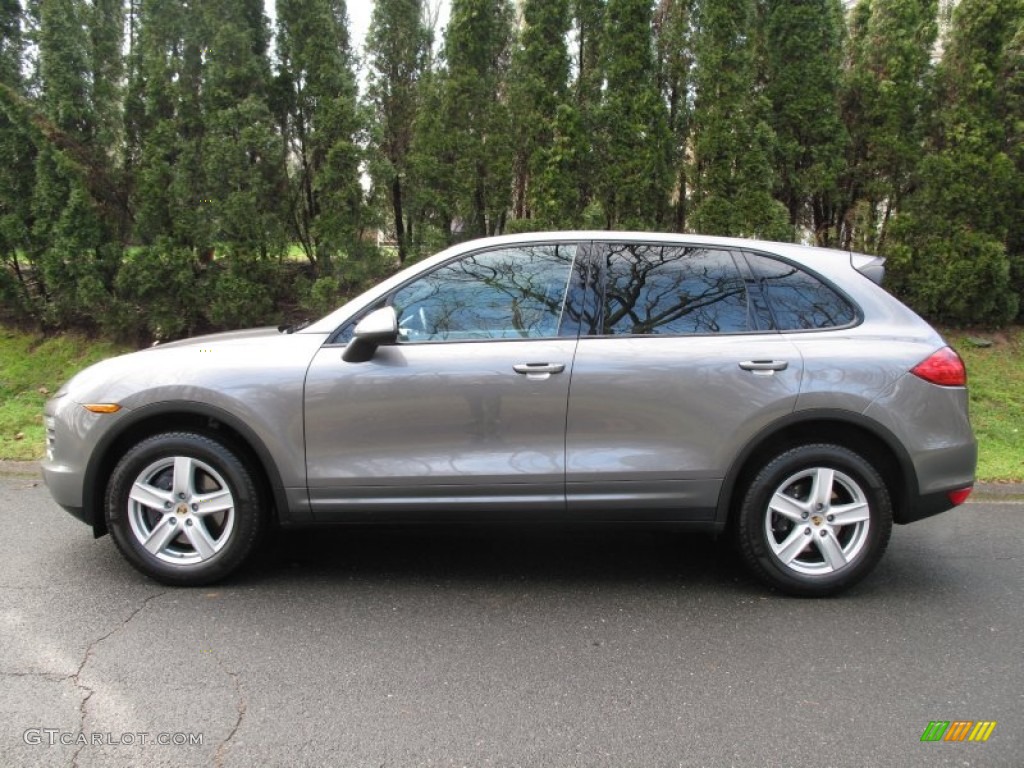 2011 Cayenne  - Meteor Grey Metallic / Black photo #3