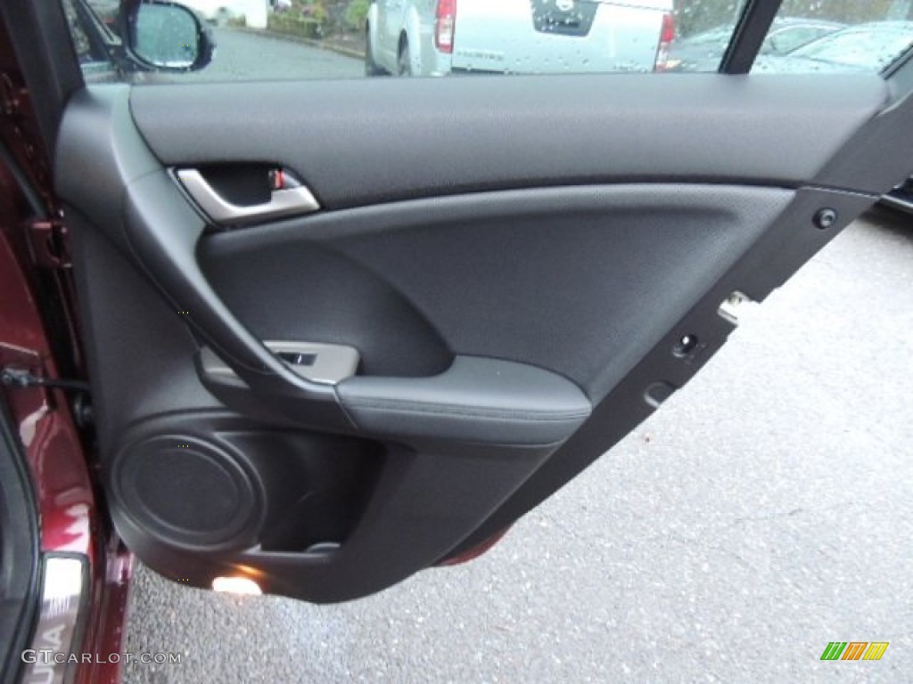 2010 TSX Sedan - Basque Red Pearl / Ebony photo #26