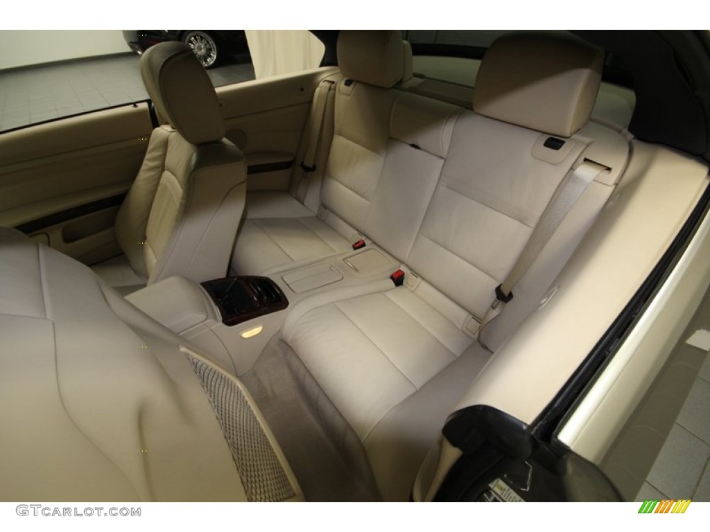 2008 BMW 3 Series 328i Convertible Rear Seat Photo #74967622