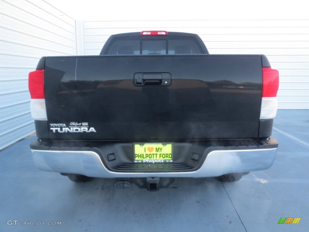 2011 Tundra SR5 Double Cab - Black / Graphite Gray photo #4