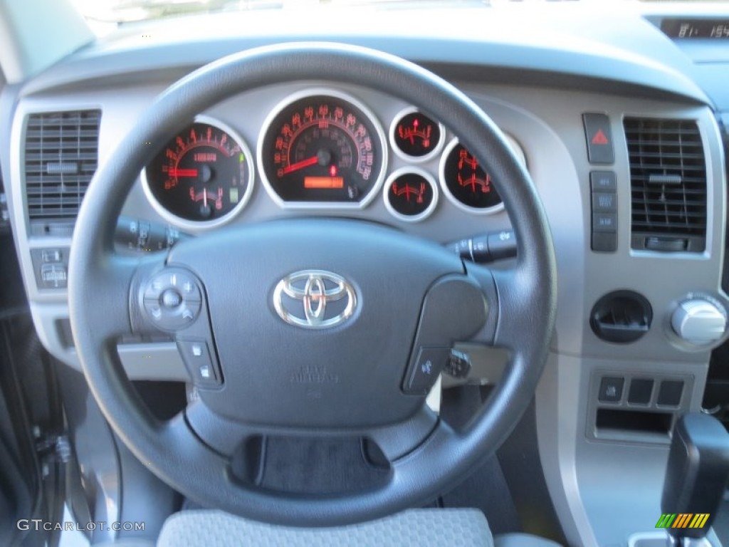 2013 Tundra TSS CrewMax - Magnetic Gray Metallic / Graphite photo #32