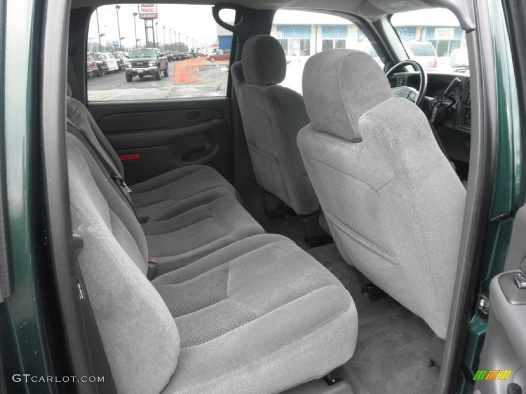 2006 Silverado 1500 Z71 Crew Cab 4x4 - Dark Green Metallic / Medium Gray photo #18