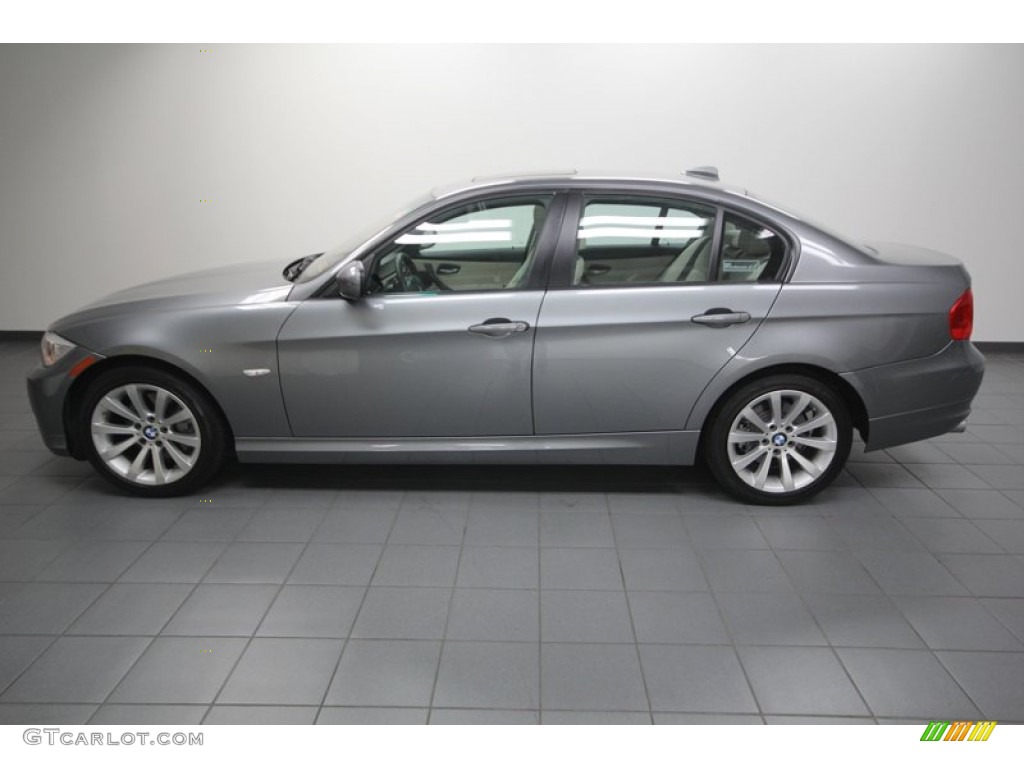 Space Gray Metallic 2011 BMW 3 Series 328i Sedan Exterior Photo #74969986