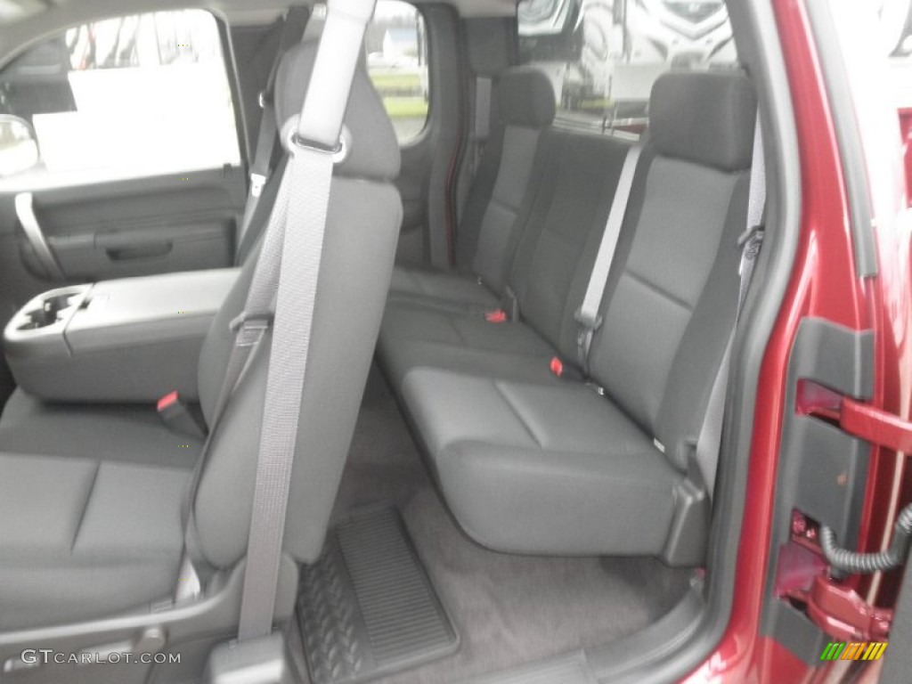 2013 GMC Sierra 1500 SLE Extended Cab 4x4 Rear Seat Photo #74970292
