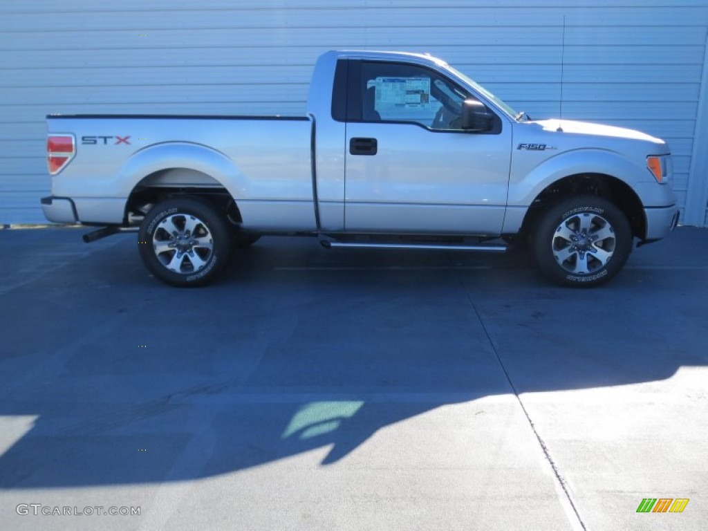 Ingot Silver Metallic 2013 Ford F150 STX Regular Cab Exterior Photo #74970349