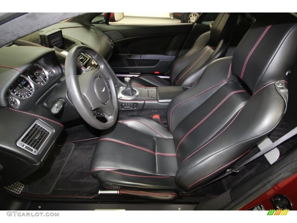 2007 Aston Martin V8 Vantage Coupe Front Seat Photo #74970484