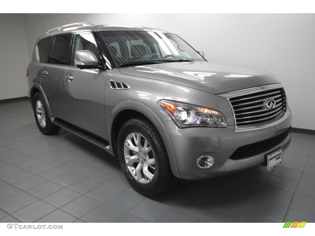 2011 QX 56 - Platinum Graphite / Graphite photo #1