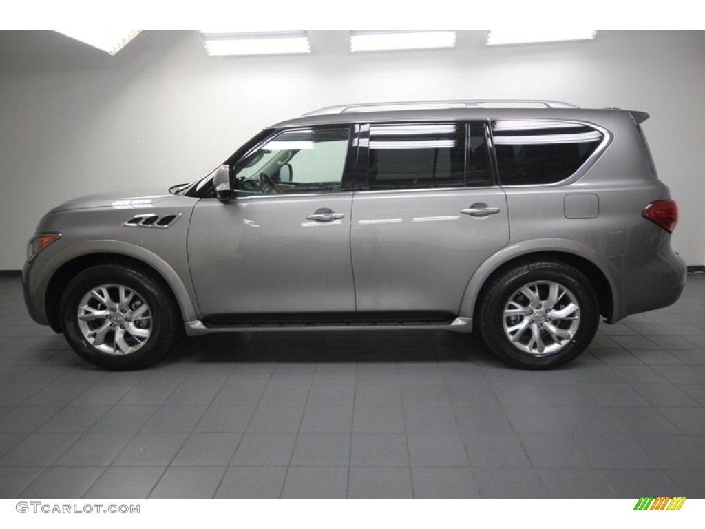 2011 QX 56 - Platinum Graphite / Graphite photo #2