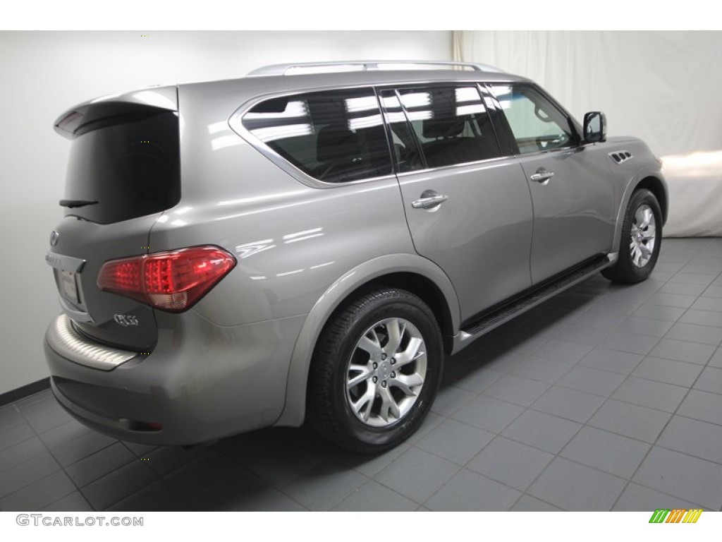 2011 QX 56 - Platinum Graphite / Graphite photo #11