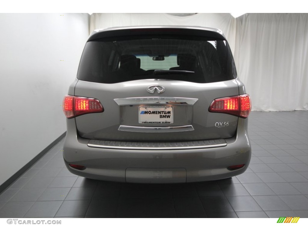 2011 QX 56 - Platinum Graphite / Graphite photo #12