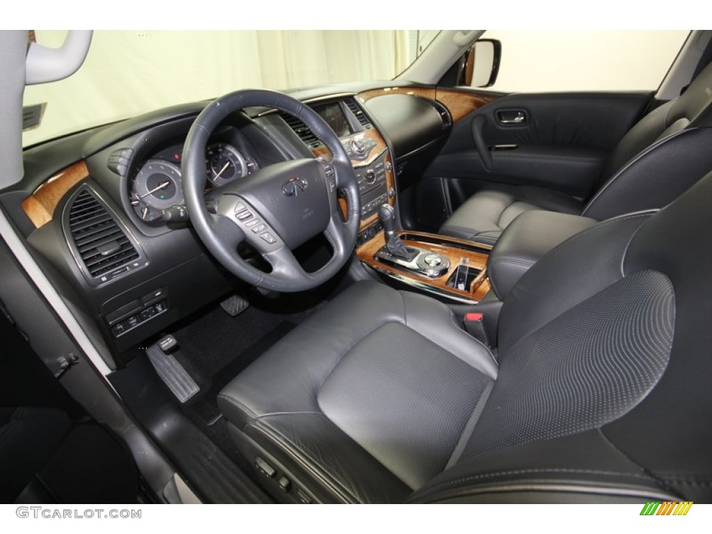 2011 QX 56 - Platinum Graphite / Graphite photo #13