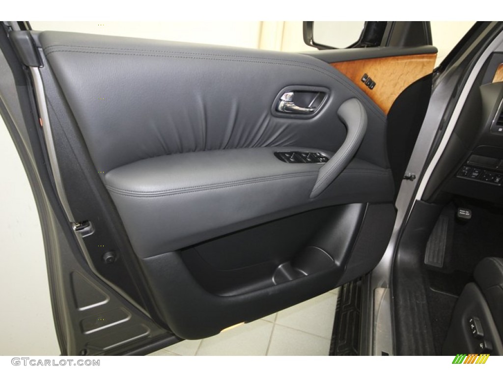 2011 QX 56 - Platinum Graphite / Graphite photo #16