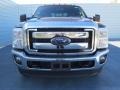 2013 Blue Jeans Metallic Ford F350 Super Duty Lariat Crew Cab 4x4 Dually  photo #7