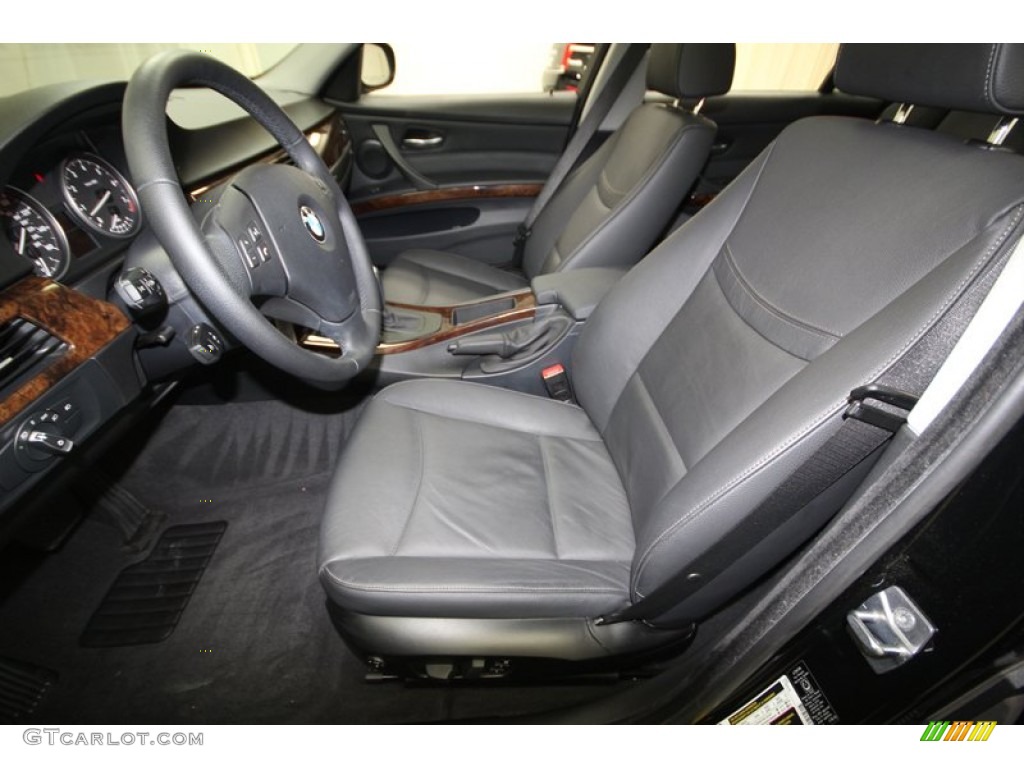 2010 3 Series 328i Sedan - Jet Black / Black photo #3