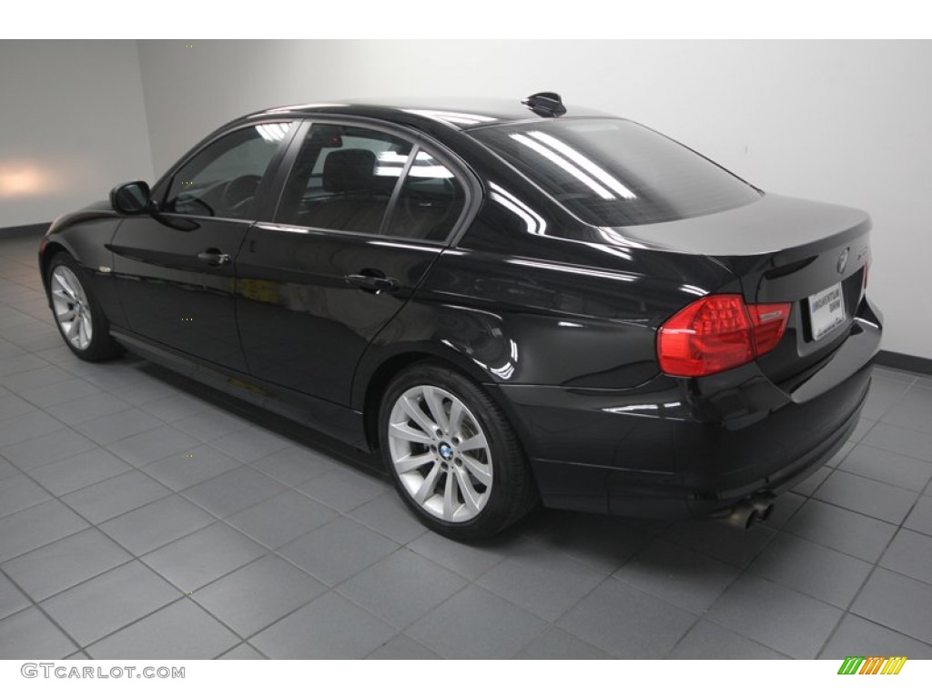 2010 3 Series 328i Sedan - Jet Black / Black photo #5