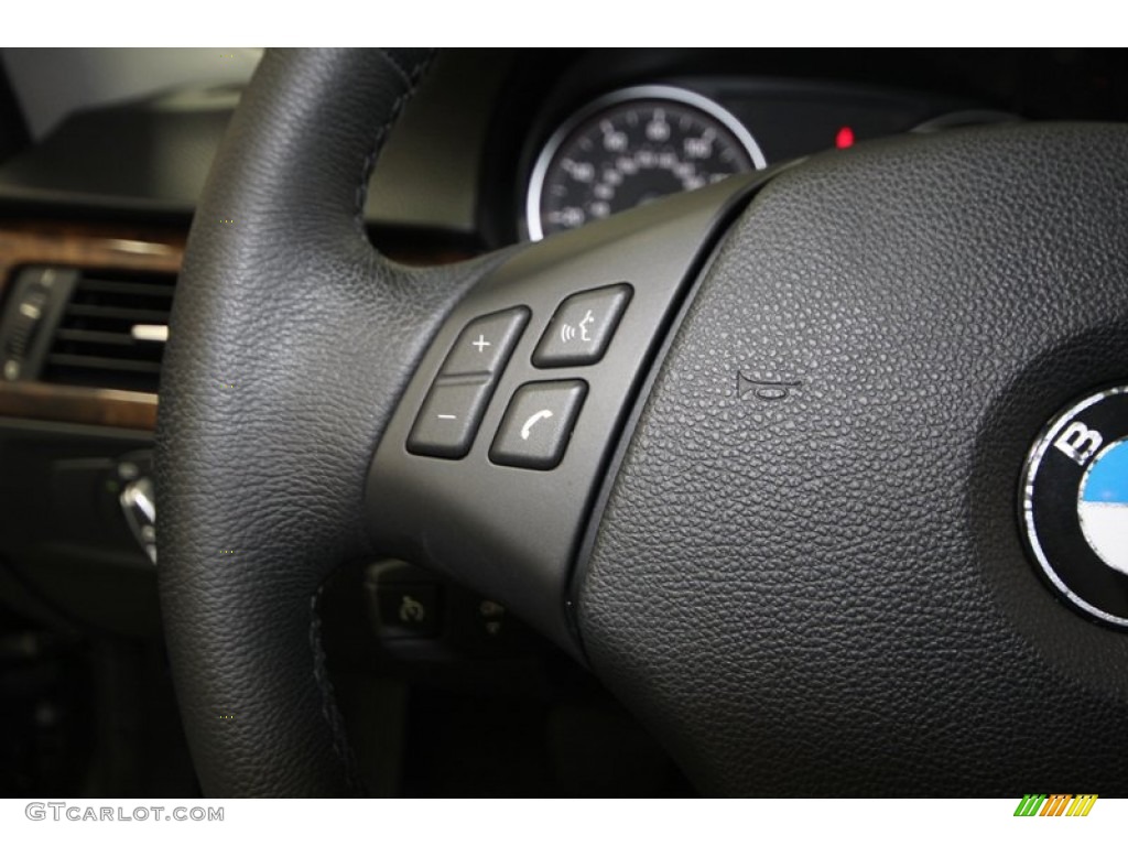 2010 3 Series 328i Sedan - Jet Black / Black photo #25