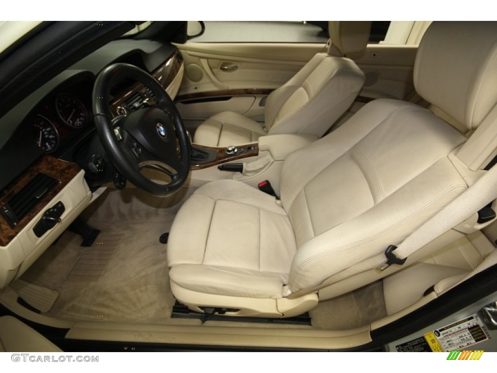 Cream Beige Interior 2008 BMW 3 Series 328i Convertible Photo #74971840