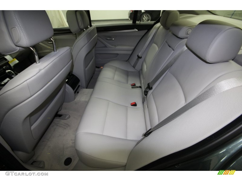 Everest Gray Interior 2013 BMW 5 Series 528i Sedan Photo #74972206
