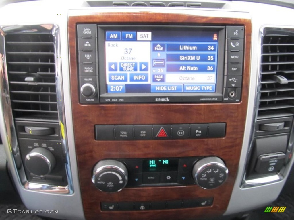 2009 Ram 1500 Laramie Quad Cab 4x4 - Mineral Gray Metallic / Dark Slate/Medium Graystone photo #11