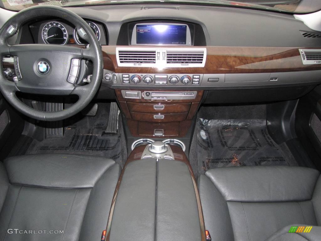 2007 7 Series 750Li Sedan - Jet Black / Black photo #20