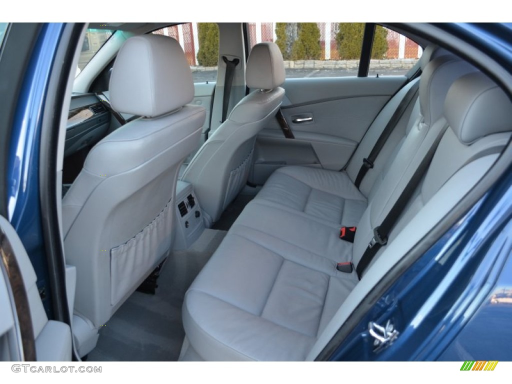 Grey Interior 2004 BMW 5 Series 530i Sedan Photo #74974533