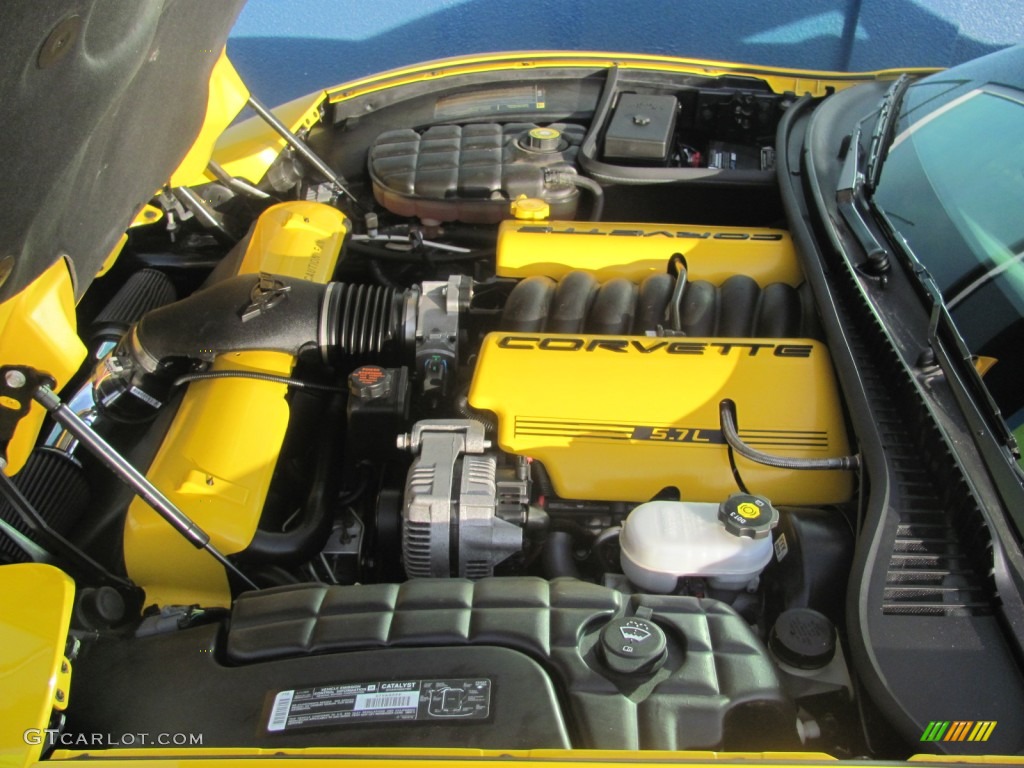 2003 Chevrolet Corvette Convertible 5.7 Liter OHV 16 Valve LS1 V8 Engine Photo #74974825