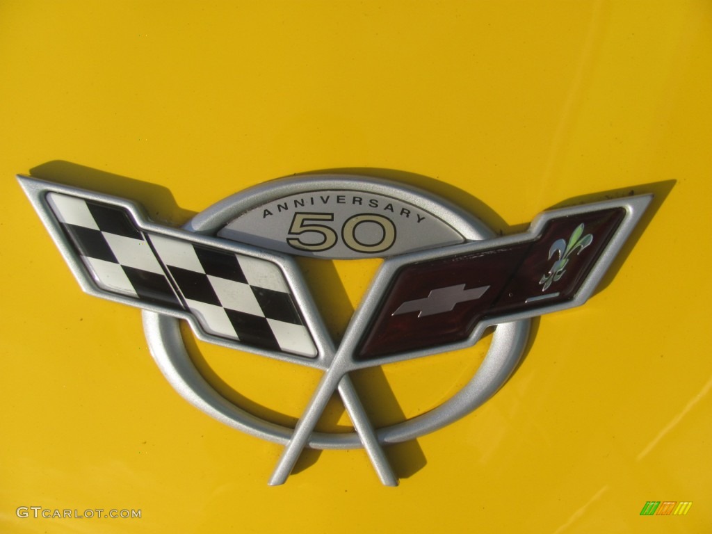 2003 Corvette Convertible - Millenium Yellow / Black photo #14