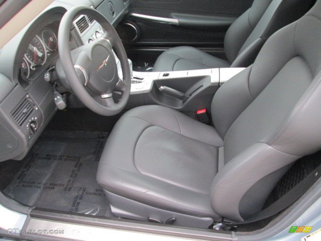 Dark Slate Gray Interior 2008 Chrysler Crossfire Limited Coupe Photo #74974953