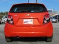 2013 Inferno Orange Metallic Chevrolet Sonic LT Hatch  photo #6