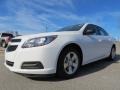 2013 Summit White Chevrolet Malibu LS  photo #3