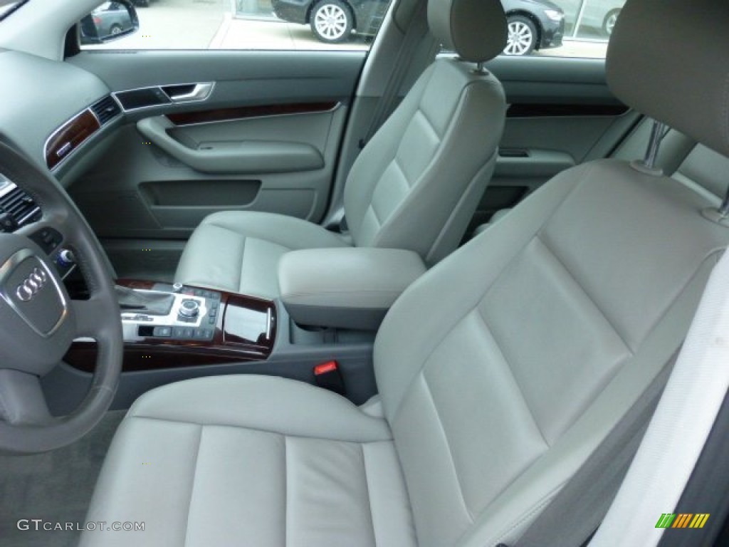 Light Grey Interior 2008 Audi A6 3.2 quattro Sedan Photo #74975537