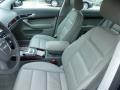 2008 Audi A6 Light Grey Interior Front Seat Photo