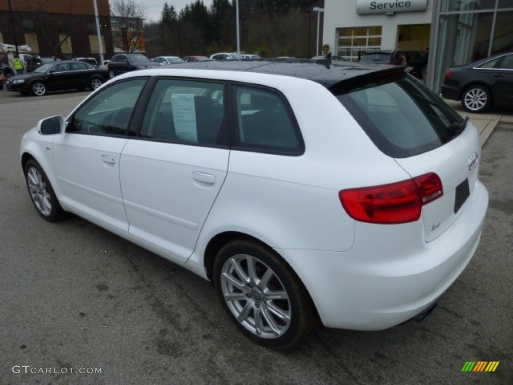 Ibis White 2012 Audi A3 2.0T quattro Exterior Photo #74975784