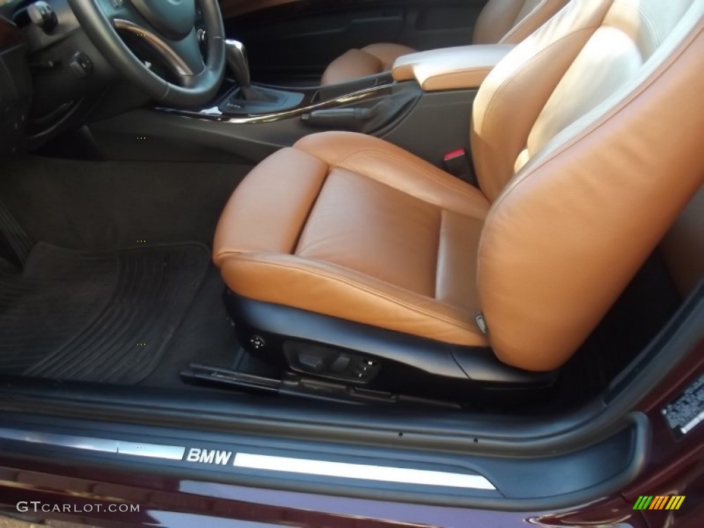 2009 3 Series 335i Coupe - Barbara Red Metallic / Saddle Brown Dakota Leather photo #23