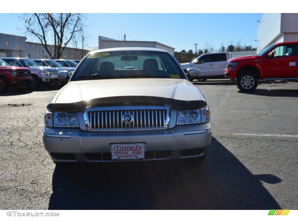 2009 Grand Marquis LS - Smokestone Metallic / Light Camel photo #7