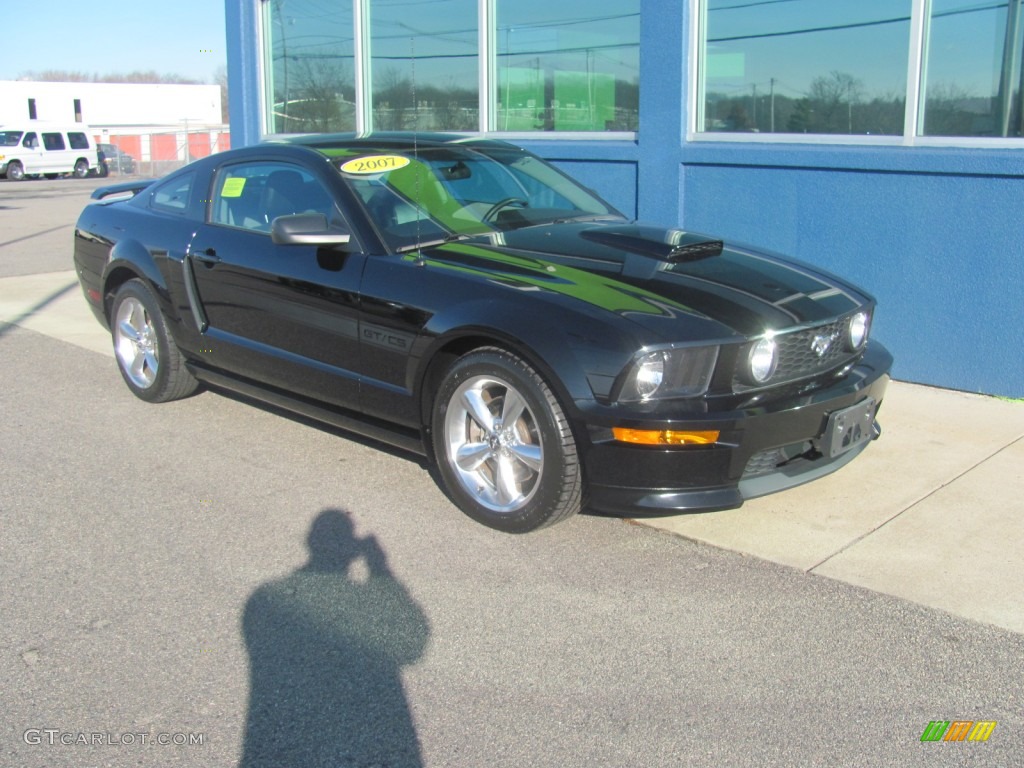2007 Mustang GT/CS California Special Coupe - Black / Black/Dove Accent photo #15
