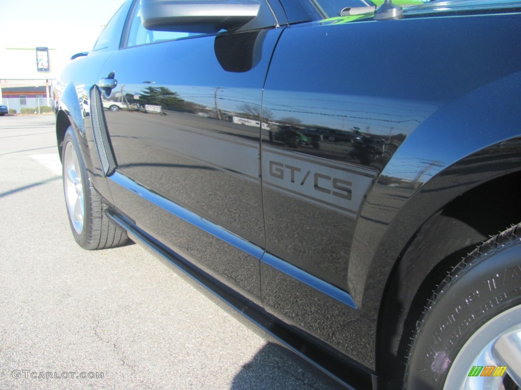 2007 Mustang GT/CS California Special Coupe - Black / Black/Dove Accent photo #16
